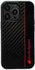 Telefoniümbris Audi Carbon Fiber Stripe AUS-TPUPCIP13P-R8/D1-BK, Apple iPhone 13 Pro/13, must