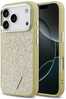 Telefoniümbris Guess Glitter Triangle Logo MagSafe GUHMP17LPFGTSCMD, Apple iPhone 17 Pro, kuldne