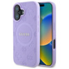 Telefoniümbris Guess GUHMP16MPSAPSMEU Saffiano Peony Classic Logo MagSafe, Apple iPhone 16 Plus, lilla