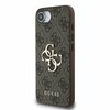Telefoniümbris Guess PU 4G Metal Logo, Apple iPhone 16e, pruun