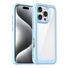 Hurtel Outer Space Gel Frame telefoniümbris, Apple iPhone 16 Pro Max, sinine