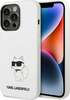 Telefoniümbris Karl Lagerfeld Silicone Choupette KLHCP14LSNCHBCH, Apple iPhone 14 Pro, valge