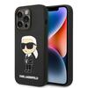 Telefoniümbris Karl Lagerfeld Silicone Ikonik MagSafe KLHMP14XSNIKBCK, Apple iPhone 14 Pro Max, must
