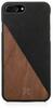 Woodcessories EcoSplit puidust+nahast ümbris eco249, Apple iPhone 7 Plus/8 Plus, pähkel/must