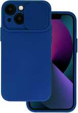 Telefoniümbris Camshield Soft, Samsung Galaxy S25, sinine, Topt