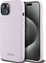 DKNY DKHMP15SSMCHLP Liquid silikoonümbris, Apple iPhone 15/14/13, roosa