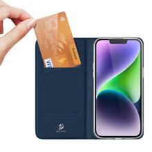 Telefoniümbris Dux Ducis Skin Pro Wallet Case, Apple iPhone 15, tumesinine