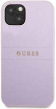 Telefoniümbris Guess Saffiano Hot Stamp & Metal Logo GUHCP13SPSASBPU, Apple iPhone 13 mini, lilla