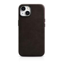 Telefoniümbris iCarer Oil Wax Premium Leather WMI14220703-BN, Apple iPhone 14 Plus, pruun