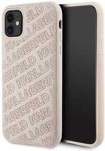 Telefoniümbris Karl Lagerfeld Quilted K Pattern KLHCN61PQKPMP, Apple iPhone 11/XR, roosa