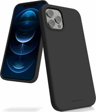 Telefoniümbris Mercury Silicone, Samsung S23 FE S711, must