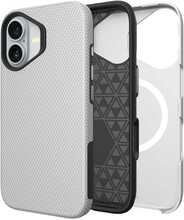 Telefoniümbris Perfectionists Triangle Mag Case, Apple iPhone 15, hõbedane