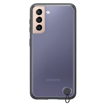 Telefoniümbris Samsung Clear Protective Cover EF-GG996, Samsung Galaxy S21 Plus, must