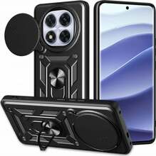 Telefoniümbris Tech-Protect CamShield Pro, Xiaomi Redmi Note 14 Pro 5G / Poco X7 5G, must
