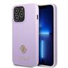 Telefoniümbris Guess GUHCP13LPS4MU Saffiano 4G Small Metal Logo, Apple iPhone 13 Pro, lilla