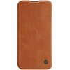 Telefoniümbris Nillkin Qin Pro Leather, Apple iPhone 14 Pro Max, pruun