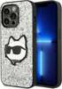 Telefoniümbris Karl Lagerfeld Glitter Choupette Patch KLHCP14LG2CPS, Apple iPhone 14 Pro, hõbedane