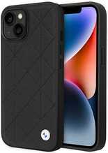 Telefoniümbris BMW Leather Quilted BMHCP14S22RQDK, Apple iPhone 14, must