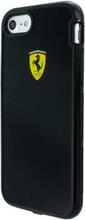 Telefoniümbris Ferrari Hardcase FEHCP7BK Racing Shield, Apple iPhone 7/8/SE 2020/SE 2022, must/läbipaistev