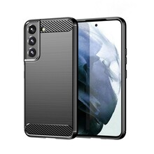 Telefoniümbris Forcell Carbon, Samsung Galaxy S22 Plus, must
