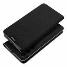 Telefoniümbris Forcell LUNA Book Carbon, Samsung Galaxy A20e, must