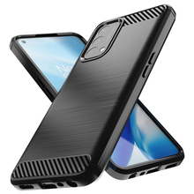 Telefoniümbris Hurtel Carbon Flexible, OnePlus Nord N200 5G, must