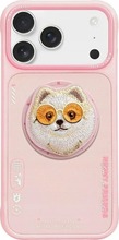 Telefoniümbris Nimmy Glasses Cool Dog MagSafe, Apple iPhone 17 Pro Max, roosa