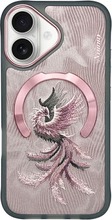 Telefoniümbris Nimmy Magnetic Fantasy Animal MagSafe, Apple iPhone 16, rose gold