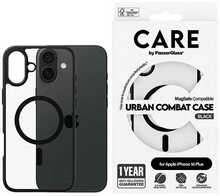 Telefoniümbris PanzerGlass CARE Flagship Urban Combat, Apple iPhone 16 Plus, must