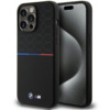 Telefoniümbris BMW M Silicone Pattern MagSafe, Apple iPhone 15 Pro Max, must