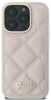 Telefoniümbris Guess GUHCP16SPSQSQSP Quilted Metal Logo, Apple iPhone 16, roosa
