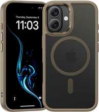 Benks Magnetic Mist Metal Frame ümbris, Apple iPhone 16, titanium