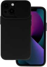 Telefoniümbris Camshield Soft, Apple iPhone 13 Pro, must
