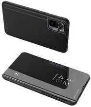 Telefoniümbris Clear View Hurtel, Xiaomi 13 Pro, must, kaanega