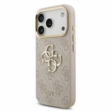 Telefoniümbris Guess 4G Big 4G Classic Logo GUHCP17L4GMGCPI, Apple iPhone 17 Pro, roosa kuld