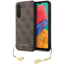 Telefoniümbris Guess 4G Charms Collection GUHCS23FEGF4GBR, Samsung Galaxy S23 FE, pruun