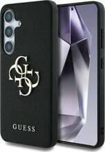 Telefoniümbris Guess Grained Big 4G Logo Small Classic Logo Case, Samsung Galaxy S25, must