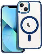 Telefoniümbris OEM Color Edge Mag Cover, iPhone 13, tumesinine