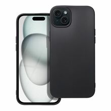 Soft ümbris OEM, Apple iPhone 15 Plus, must