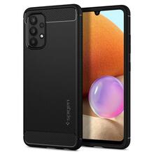 Telefoniümbris Spigen Rugged Armor, Samsung Galaxy A52/A52S, matt must