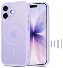 Tech-Protect MagPeak MagSafe CC, Apple iPhone 17, matt lavendel