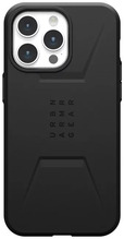 Telefoniümbris Urban Armor Gear UAG Civilian MagSafe, Apple iPhone 15 Pro Max, must