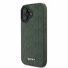 Telefoniümbris DKNY PU Leather Grid Pattern Magsafe, Apple iPhone 16, roheline