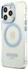 Telefoniümbris Guess GUHMP13LHTRMB Metal Outline MagSafe, Apple iPhone 13 Pro, sinine