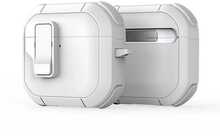 DUX DUCIS PECP TPU+PC kaitseümbris, Apple AirPods 4, valge