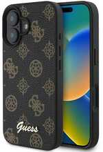 Telefoniümbris Guess Peony Script MagSafe GUHMP16MPGPYSK, Apple iPhone 16 Plus, must