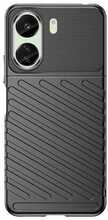 Telefoniümbris Hurtel Thunder Case, Xiaomi Redmi 13c, must