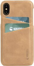 Krusell Sunne 2 Card Cover, Apple iPhone XS Max, beež