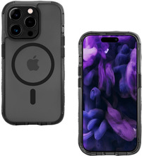 Telefoniümbris LAUT Crystal Matter X, Apple iPhone 15 Pro, must/kristall