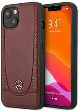 Mercedes nahast ümbris Urban Line MEHCP15SARMRE, Apple iPhone 15, punane